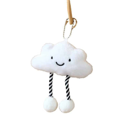 Cloud Plush Keychain
