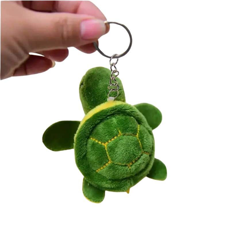 Turtle Plush Keychain