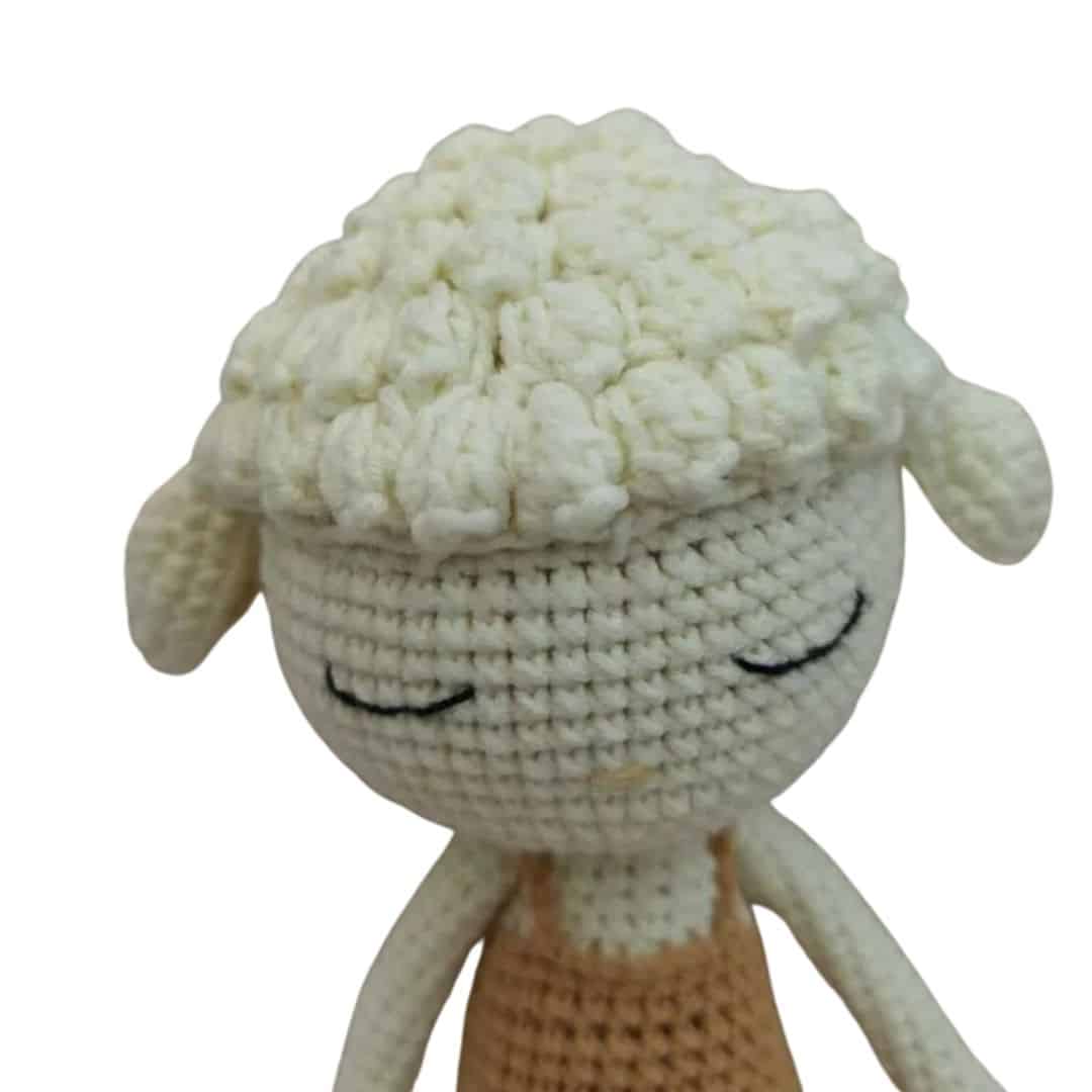 Crochet Sheep Stuffed Animal
