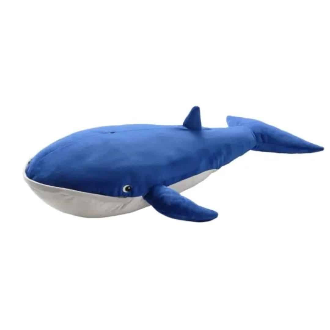 Whale Stuffed Animal - Blue