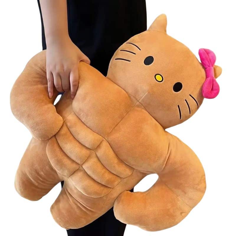 Hello Kitty Plush Toy - Muscular