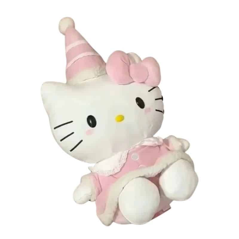 Hello Kitty Plush Toy with Pink Hat