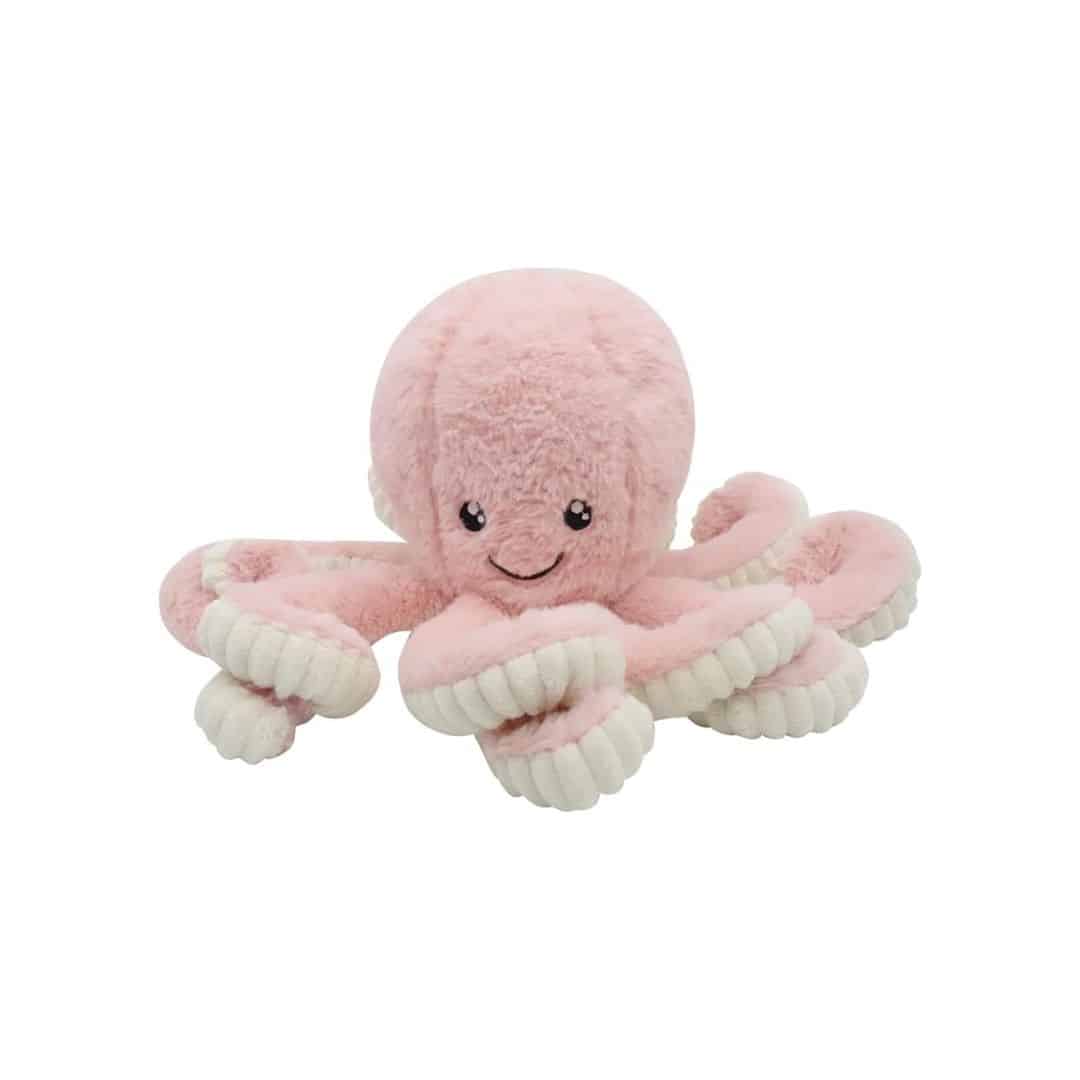 Octopus Stuffed Animal - Pink