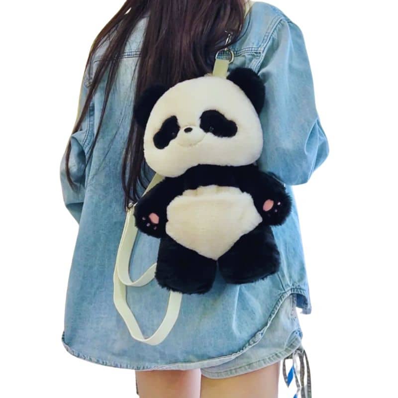 Panda Plush Backpack