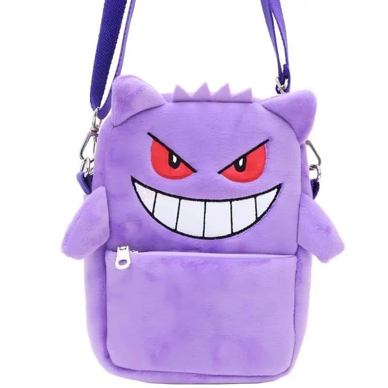 Pokémon Gengar Plush Crossbody Bag