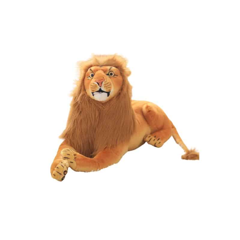 Lion Stuffed Animal - Lying Down