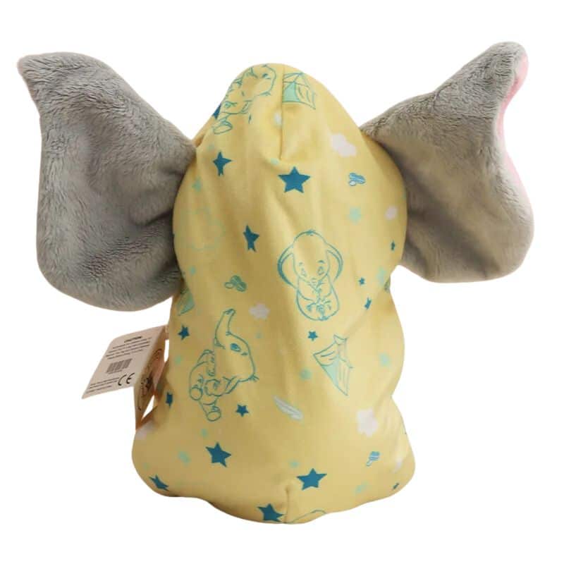 Dumbo Elephant Plush Toy with Yellow Blanket