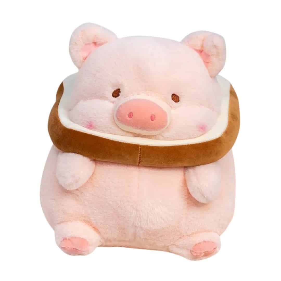 Pink Pig Plush Toy - Pastel Colors