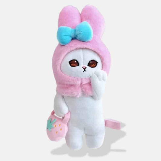 Cat Stuffed Animal in a My Melody Costume