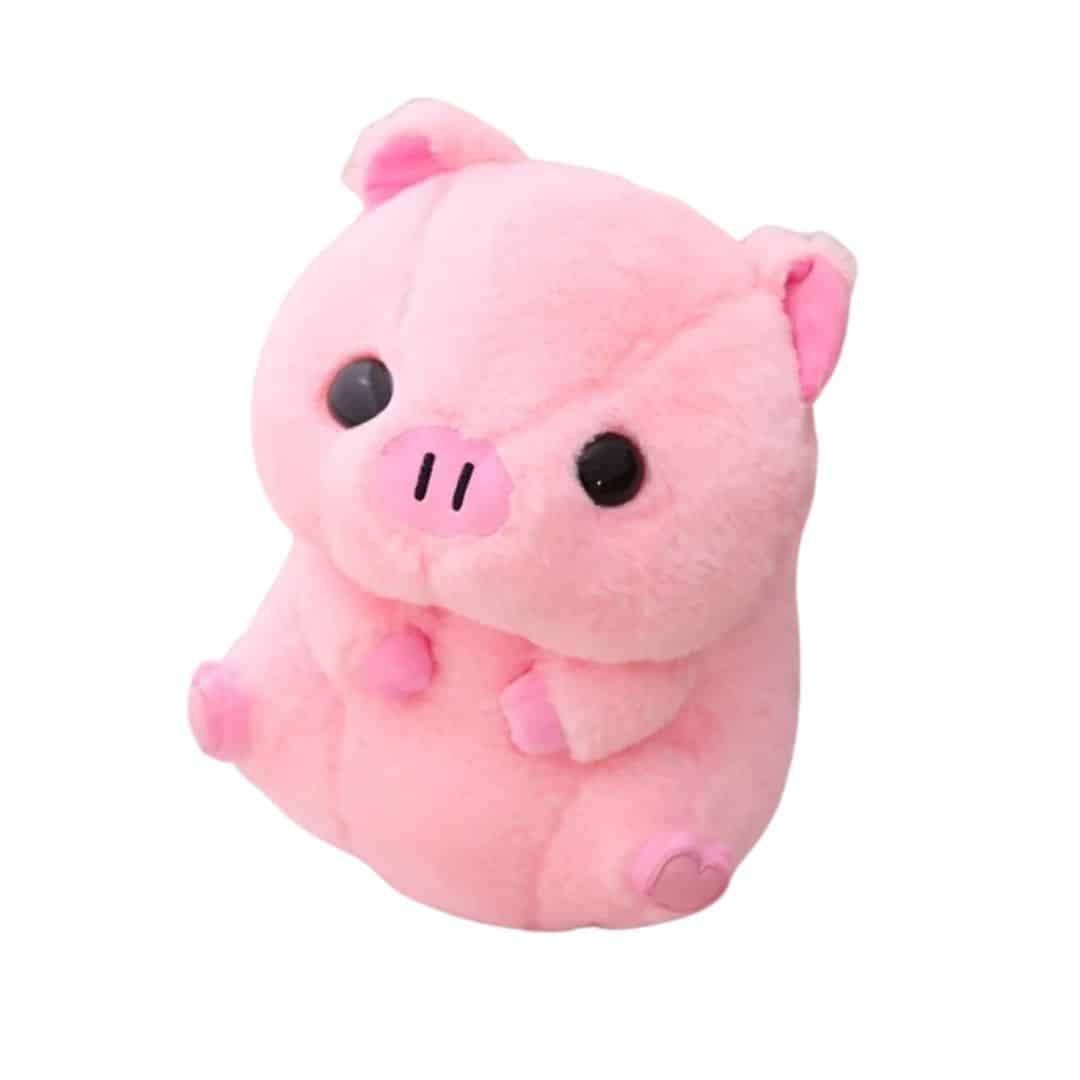 Pink Pig Plush Toy - Rose Pink