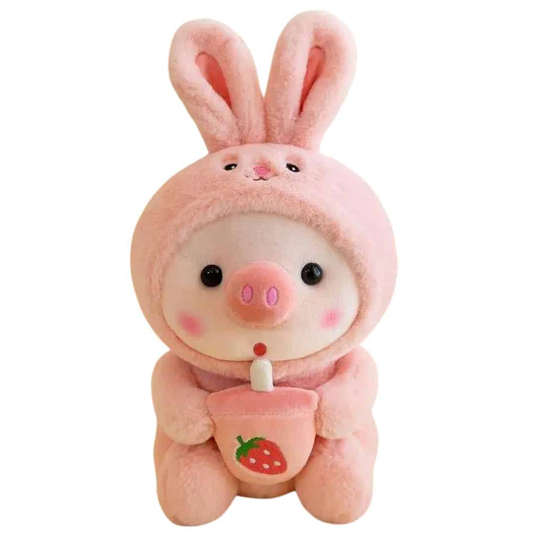 Pig Stuffed Animal - in Costume