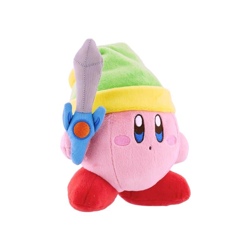 Kirby Plush Toy with Sword
