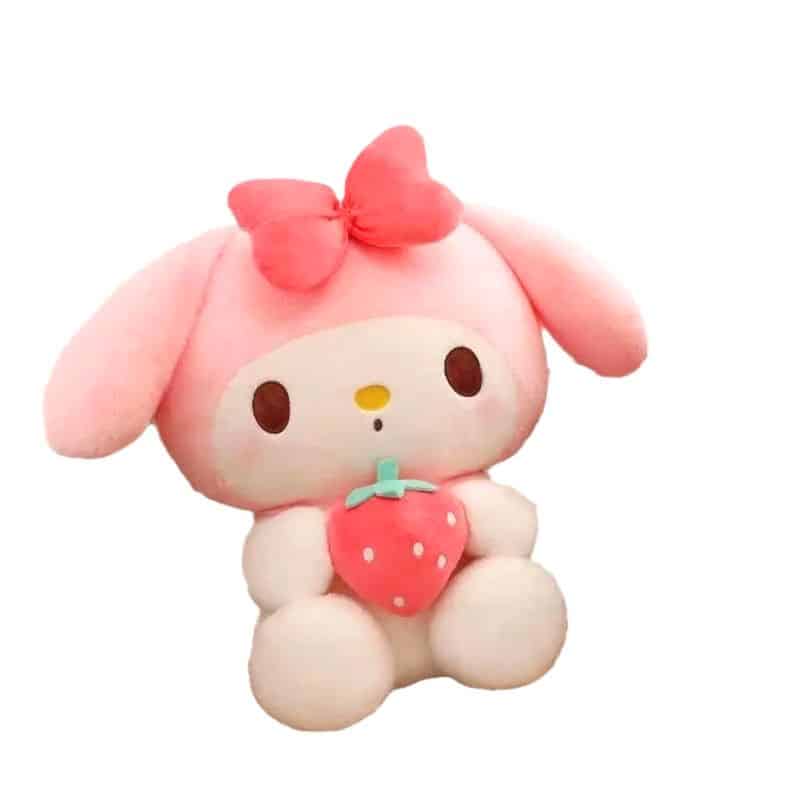 My Melody Plush Toy with Strawberry