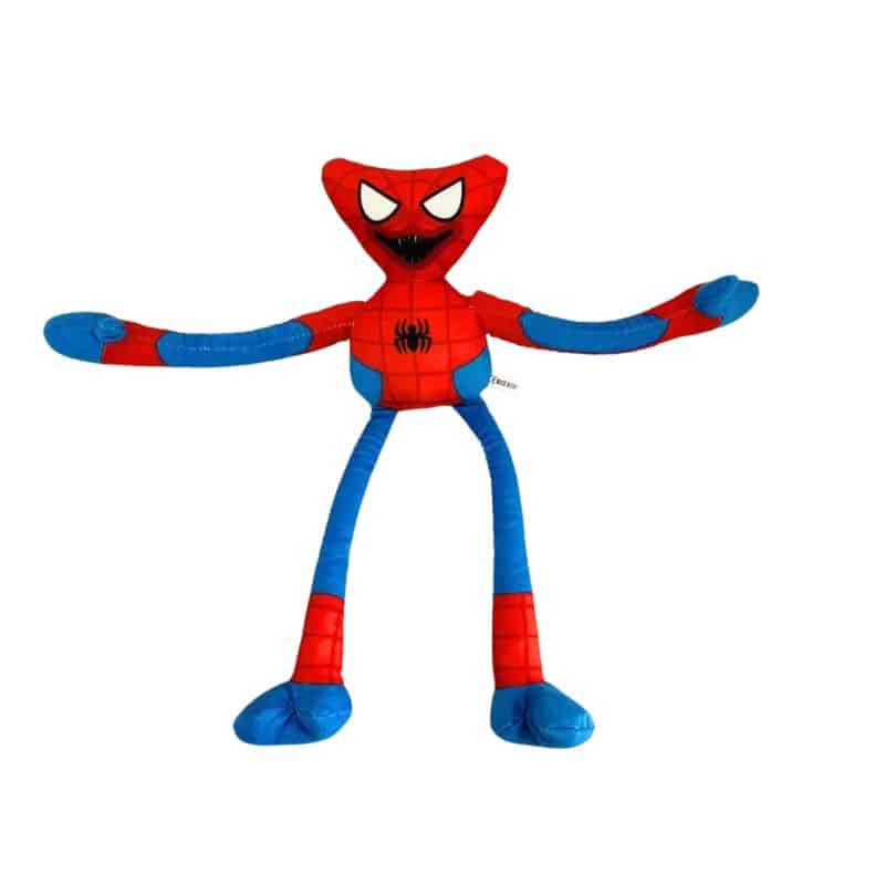 Huggy Wuggy Plush Toy in Spider-Man