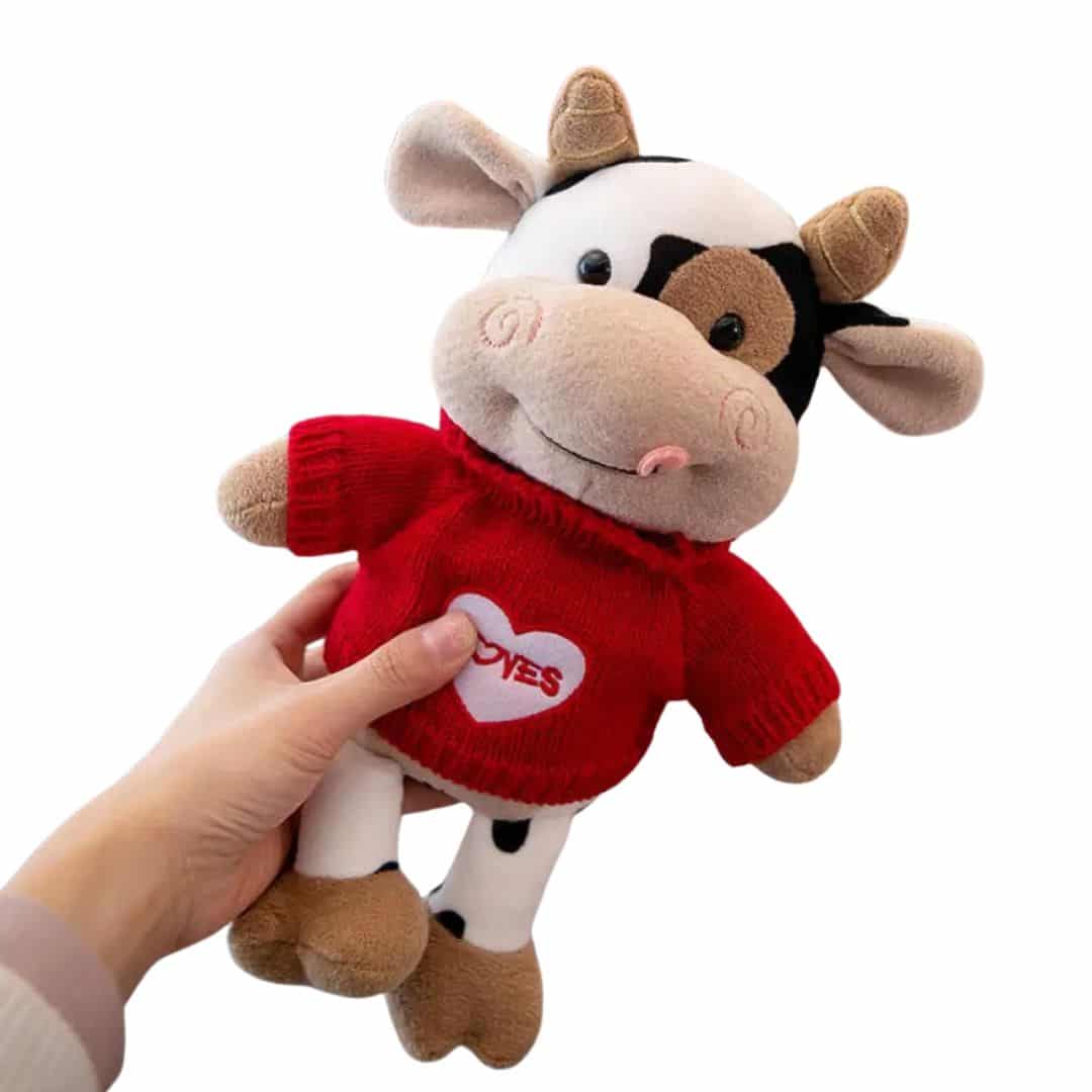 Fashion Cow Stuffed Animal