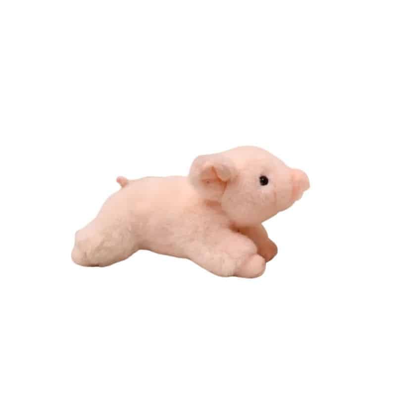 Pig Stuffed Animal - Lying Down