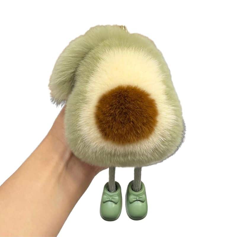 Avocado Plush Keychain