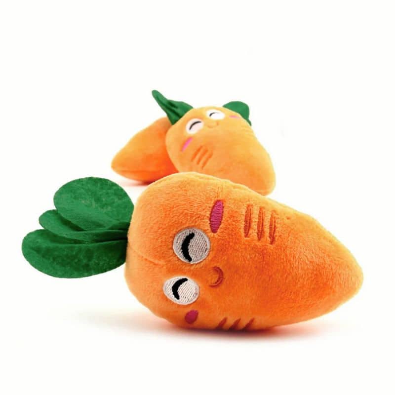 Carrot Plush Toy - Smiling