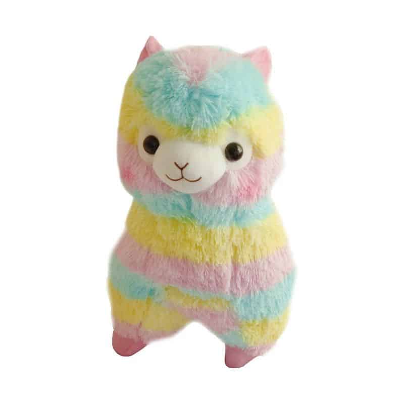 Rainbow Alpaca Stuffed Animal