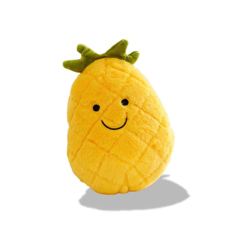 Smiling Pineapple Plush Toy