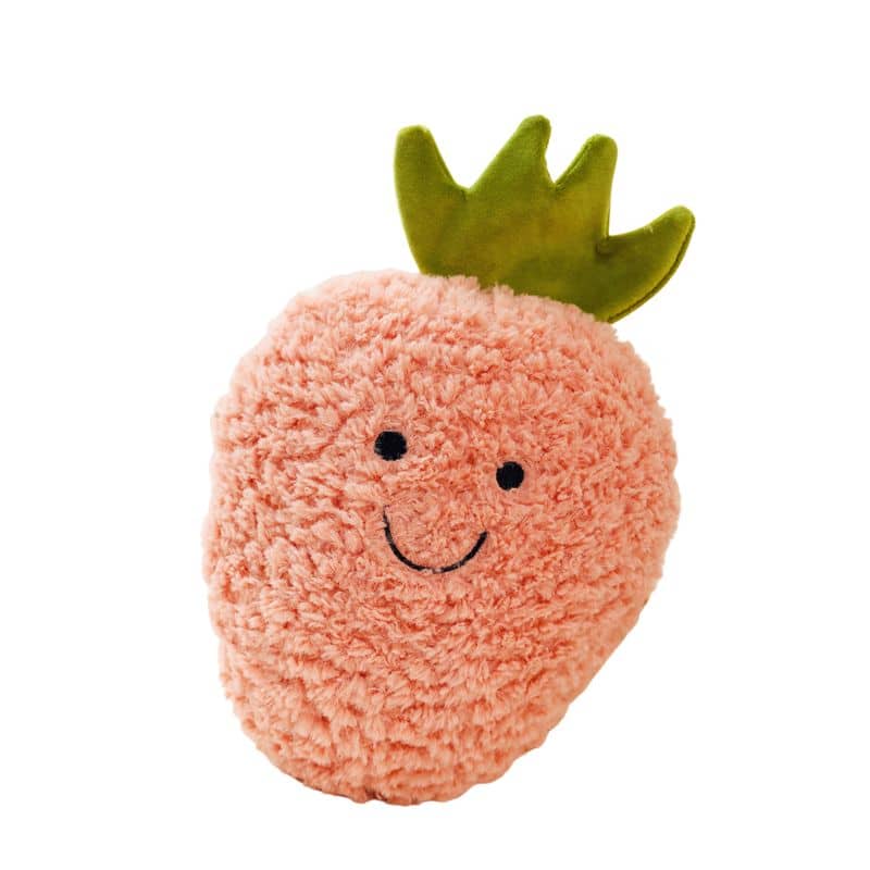 Smiling Strawberry Plush Toy