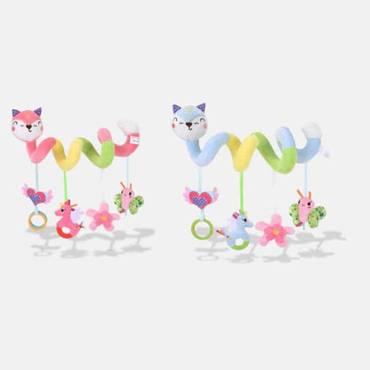 Spiral Fox Plush Toy