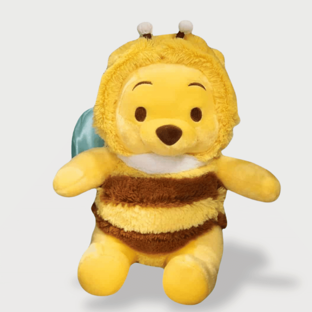 Winnie the Pooh Plush Toy in a Bee Costume