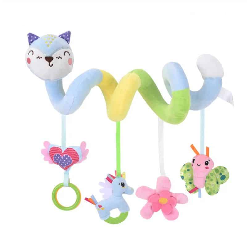 Spiral Fox Plush Toy