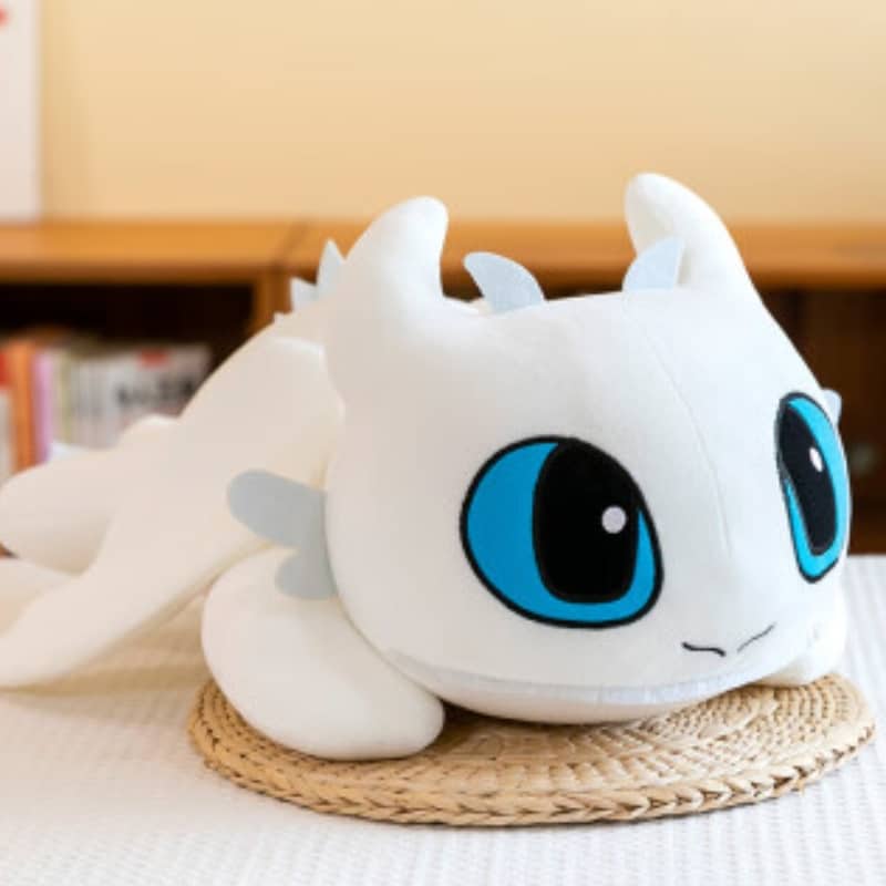 Light Fury Dragon Plush Toy