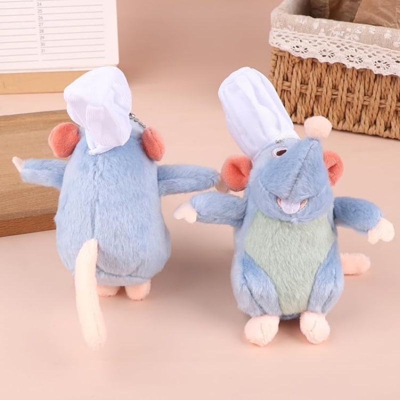 Ratatouille Plush Keychain