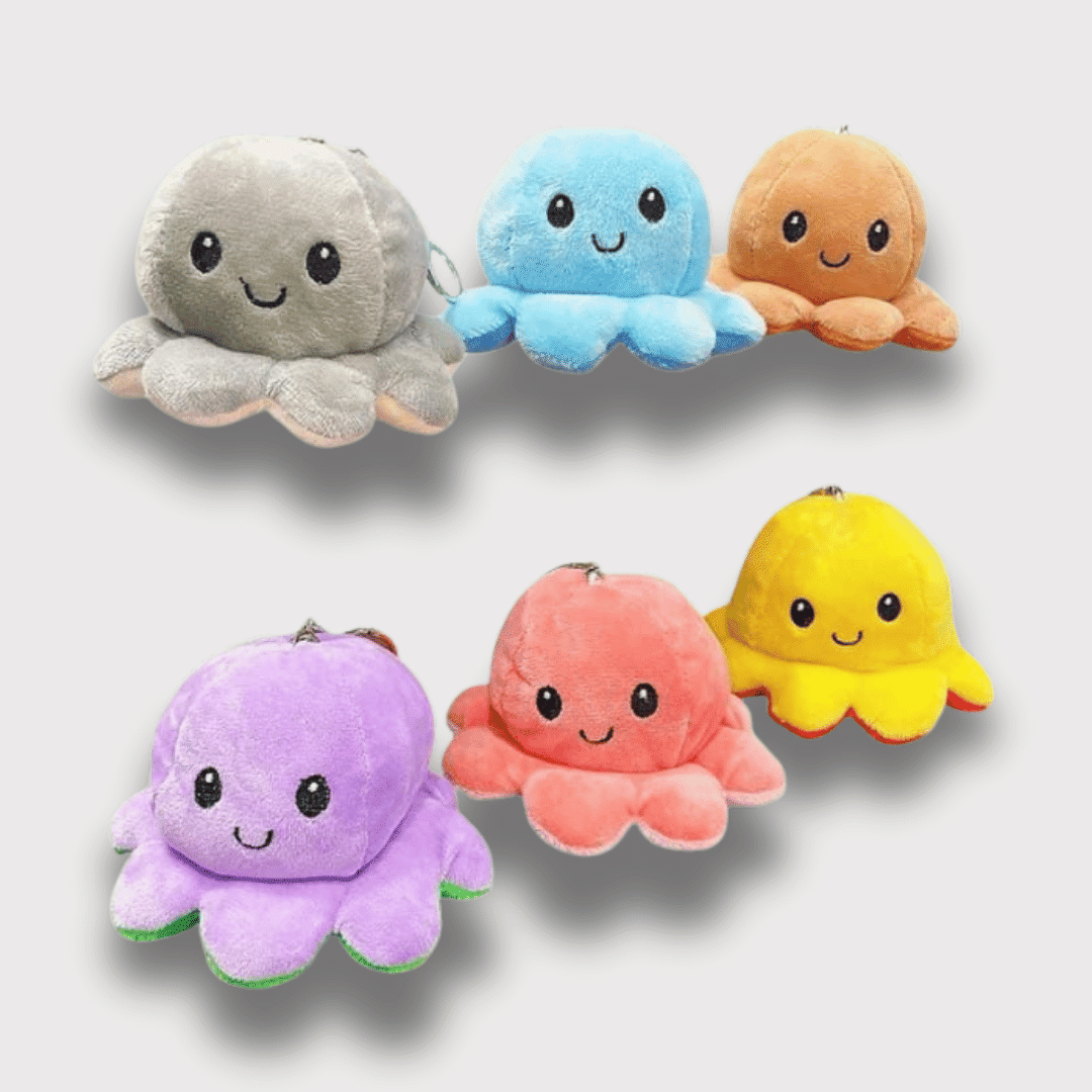 Octopus Plush Keychain