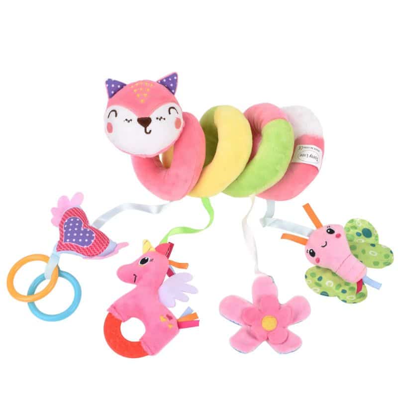 Spiral Fox Plush Toy