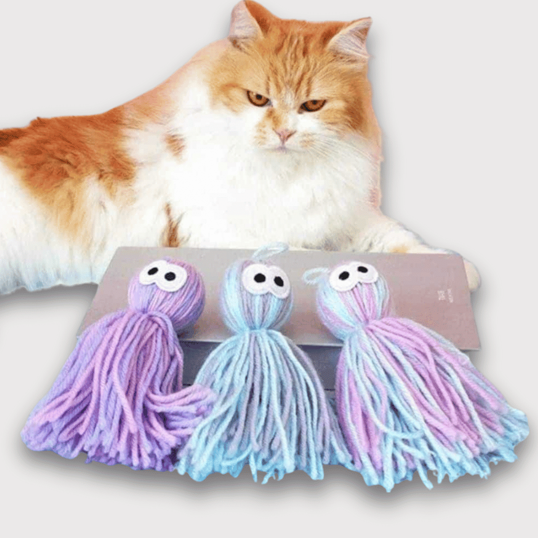 Octopus Plush Cat Toy