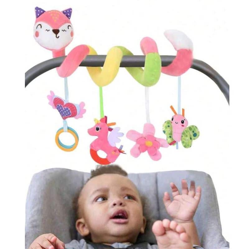 Spiral Fox Plush Toy