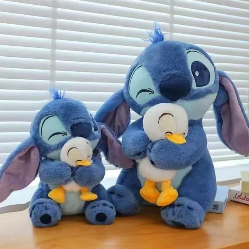 Stitch Plush Toy with Duckling