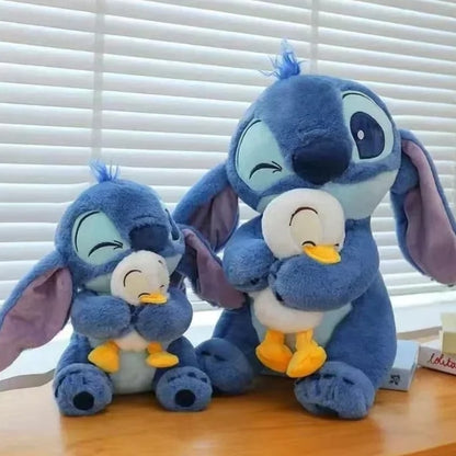 Stitch Plush Toy with Duckling