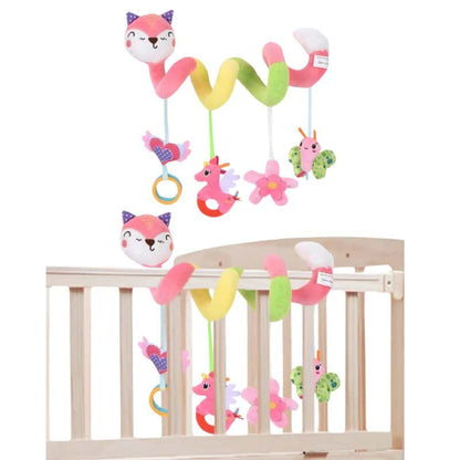 Spiral Fox Plush Toy