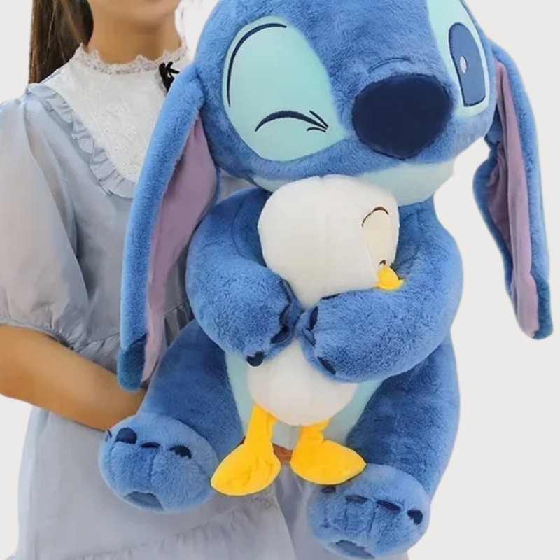 Stitch Plush Toy with Duckling