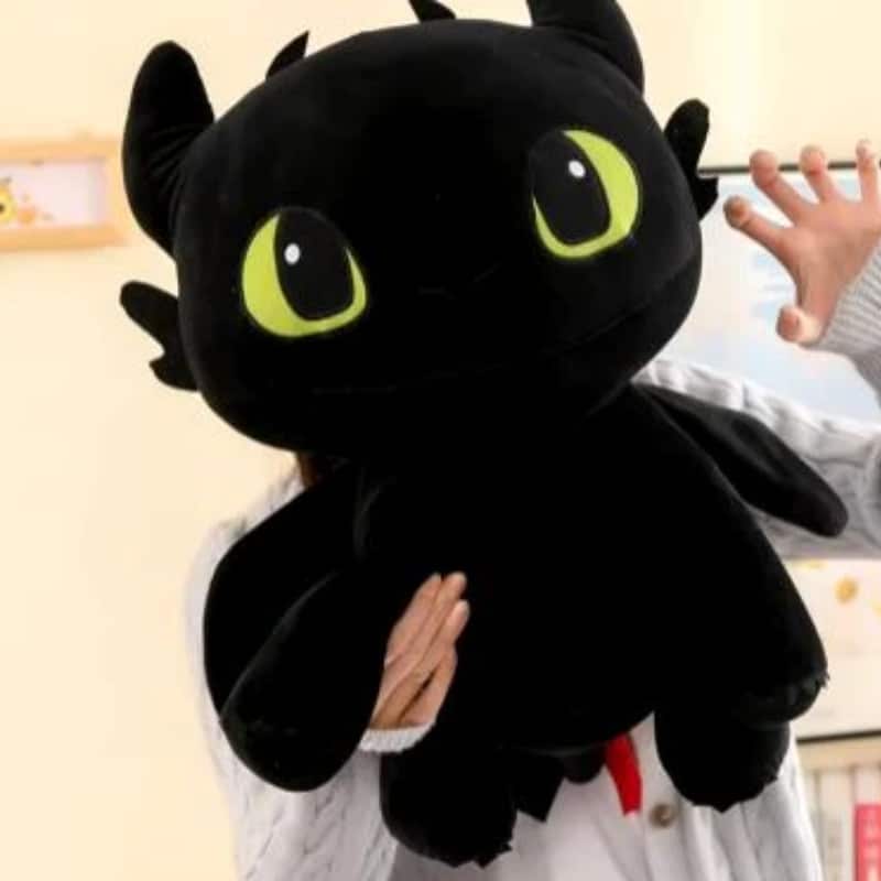 Light Fury Dragon Plush Toy