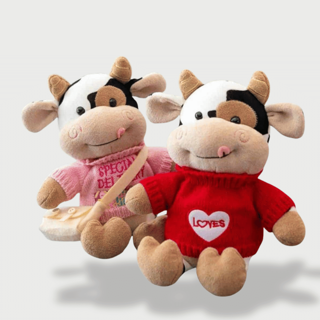 Fashion Cow Stuffed Animal
