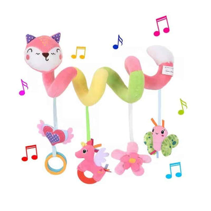 Spiral Fox Plush Toy