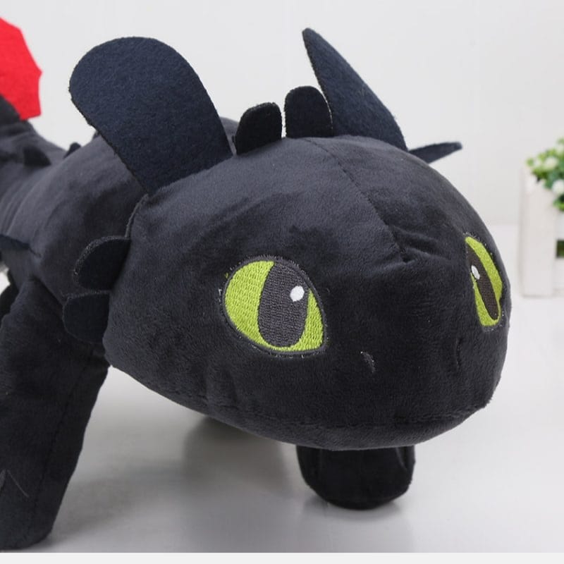 Light Fury Dragon Plush Toy
