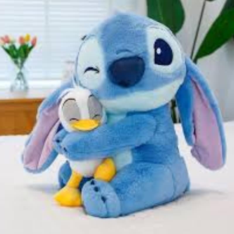 Stitch Plush Toy with Duckling