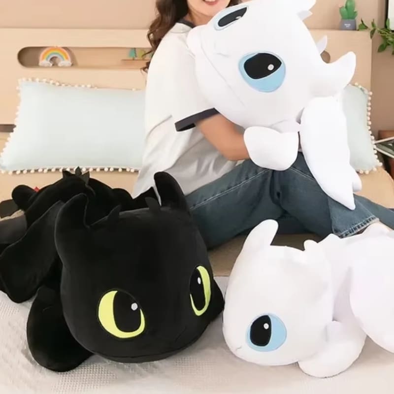 Light Fury Dragon Plush Toy