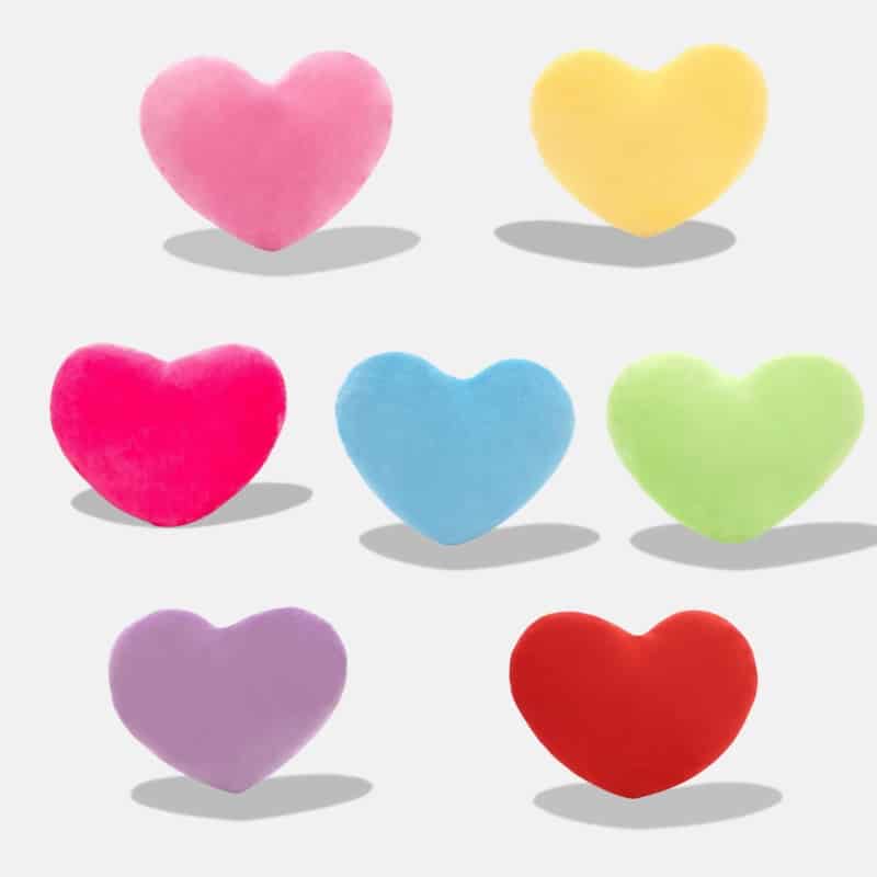 Valentine's Day Plush Toy - Heart-Shaped