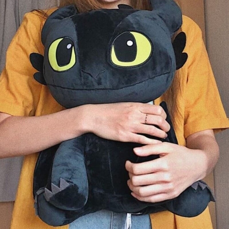 Light Fury Dragon Plush Toy