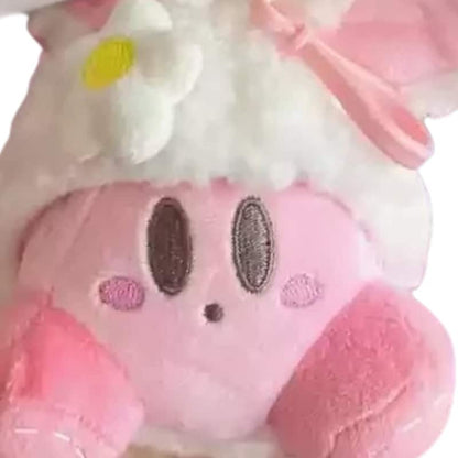 Kirby Plush Toy in a Bunny Costume