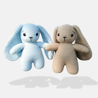 Knitted Bunny Stuffed Animal