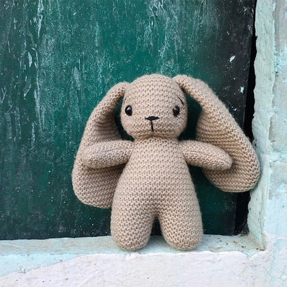 Knitted Bunny Stuffed Animal