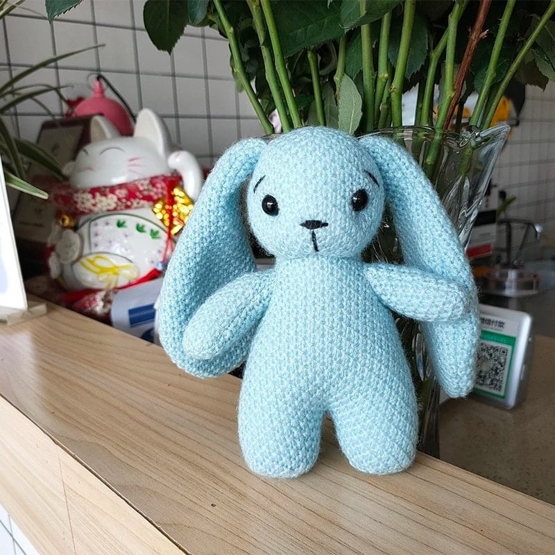 Knitted Bunny Stuffed Animal